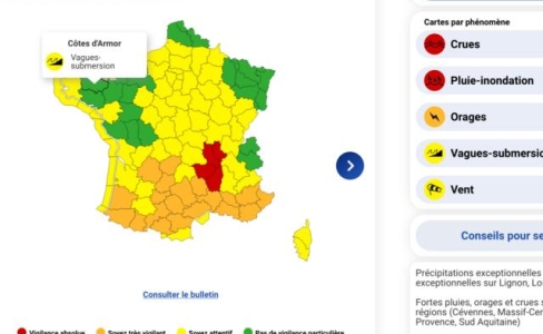 Vigilance rouge crues