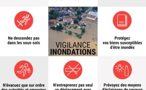 VIGILANCE ROUGE INONDATIONS