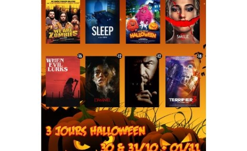 3 jours Halloween à Ciné Feurs